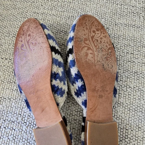 SUFI SHOES Velvet Mules Shoes 39/9 - Picture 5 of 7